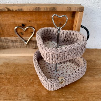 Herz-Etagere
